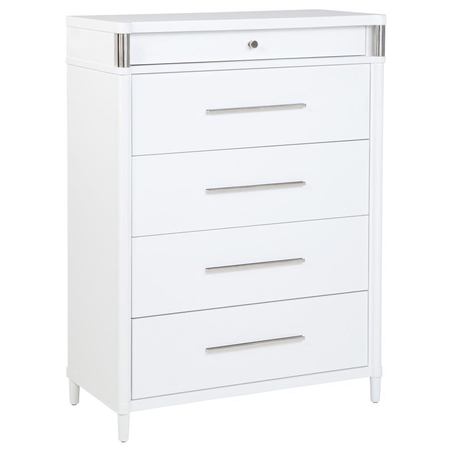 Gracemont 5-piece Eastern King Bedroom Set White