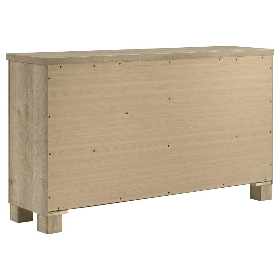 Oakglen 5-piece Eastern King Bedroom Set Weathered Oak