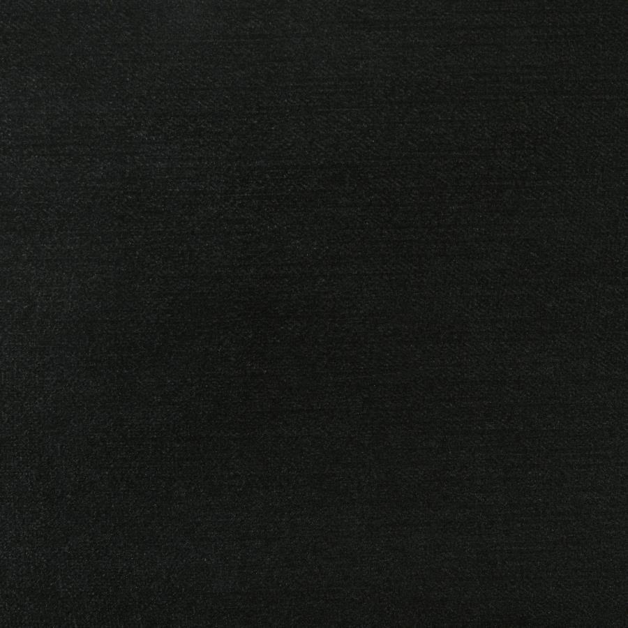 Barzini Upholstered Queen Wingback Bed Black