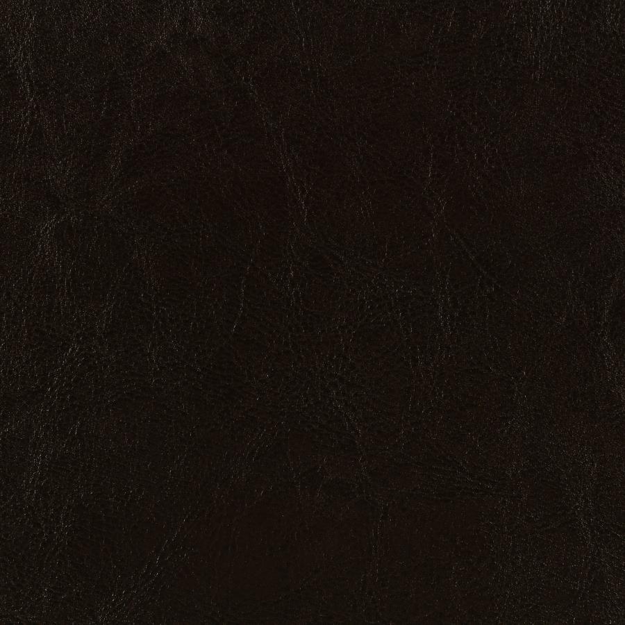 Dorian Faux Leather Upholstered Queen Panel Bed Brown