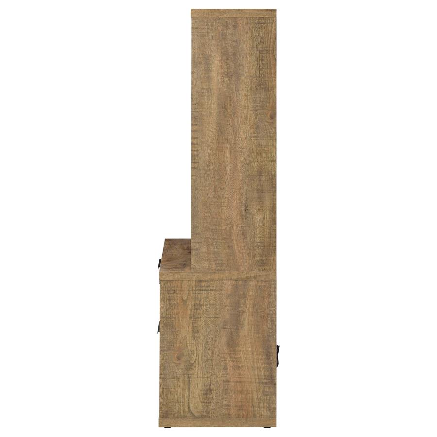 Westpark 3-piece Full Bedroom Set Bookcase Headboard Mango