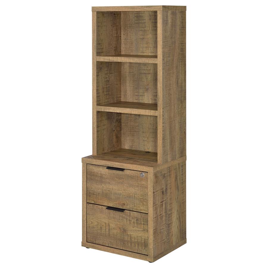 Westpark 3-piece Queen Bedroom Set Bookcase Headboard Mango