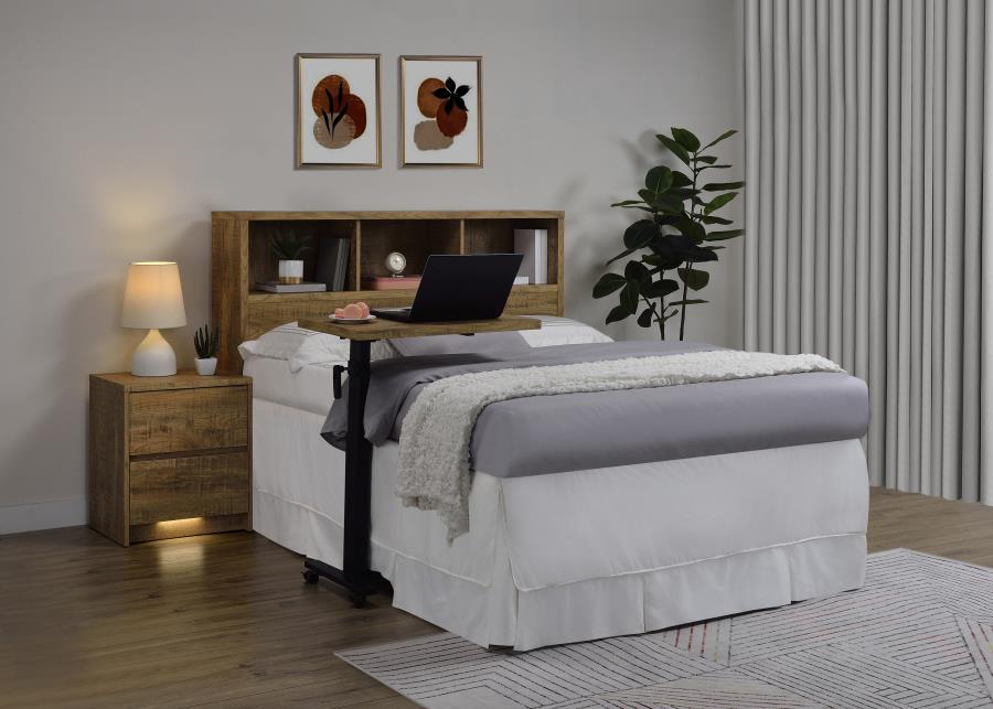 Westpark 49-inch Queen Bookcase Headboard Mango