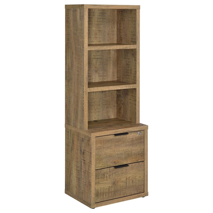 Westpark 3-piece Twin Bedroom Set Bookcase Headboard Mango