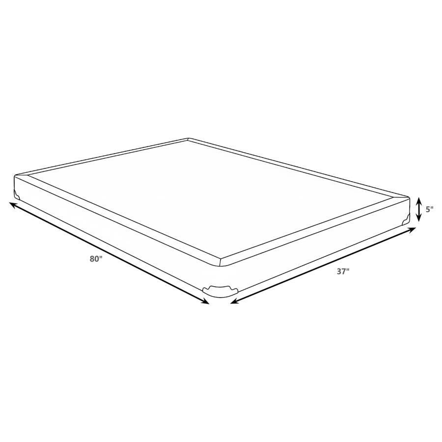 Mercer 5-inch Twin XL Low Profile Box Spring Foundation