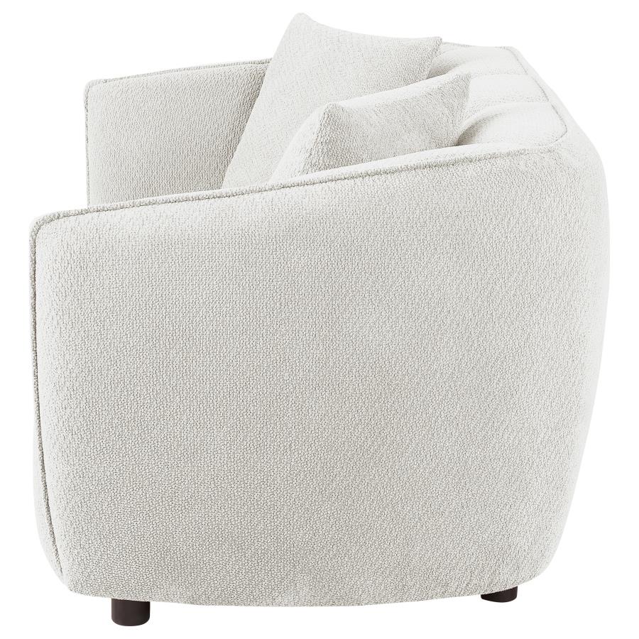 Aleisha Fabric Upholstered Loveseat Sand