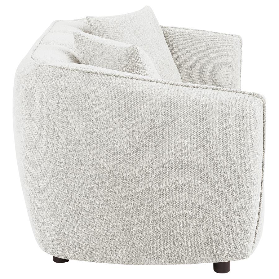 Aleisha Fabric Upholstered Loveseat Sand