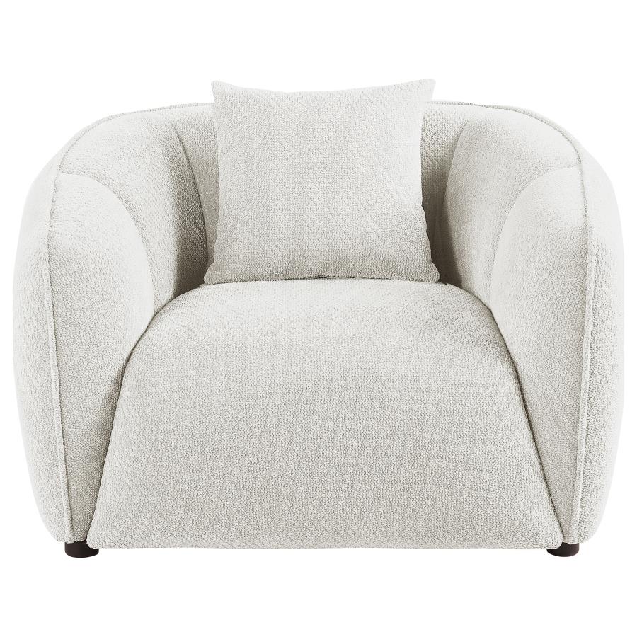 Aleisha Fabric Upholstered Accent Chair Sand