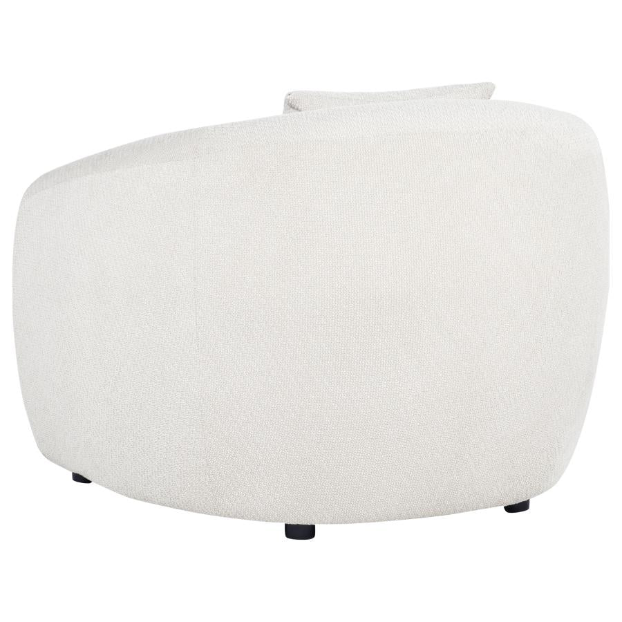 Isabella Fabric Upholstered Accent Chair Sand