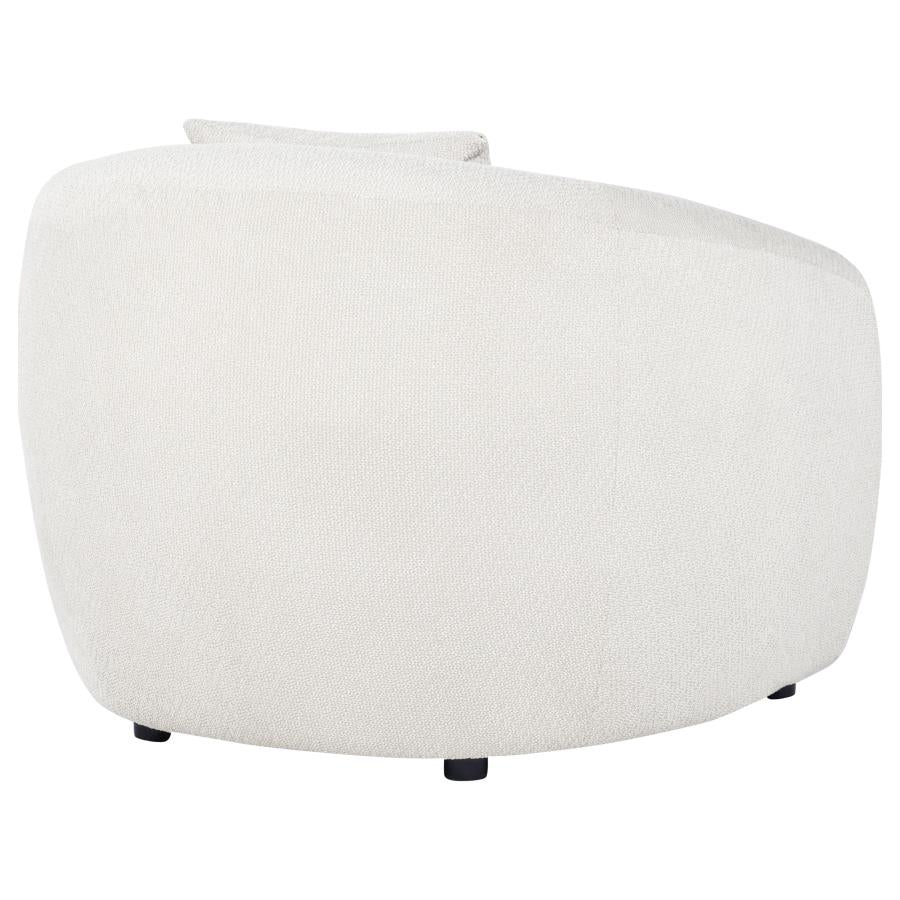 Isabella Fabric Upholstered Accent Chair Sand