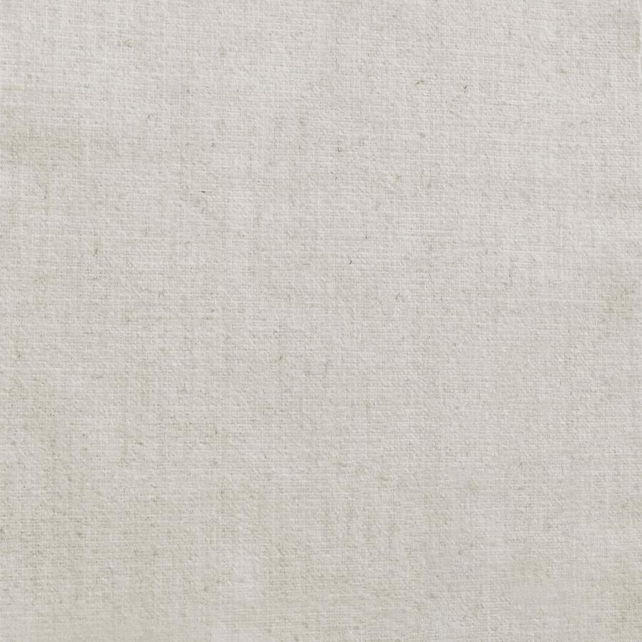 Serene Square Upholstered Ottoman Beige
