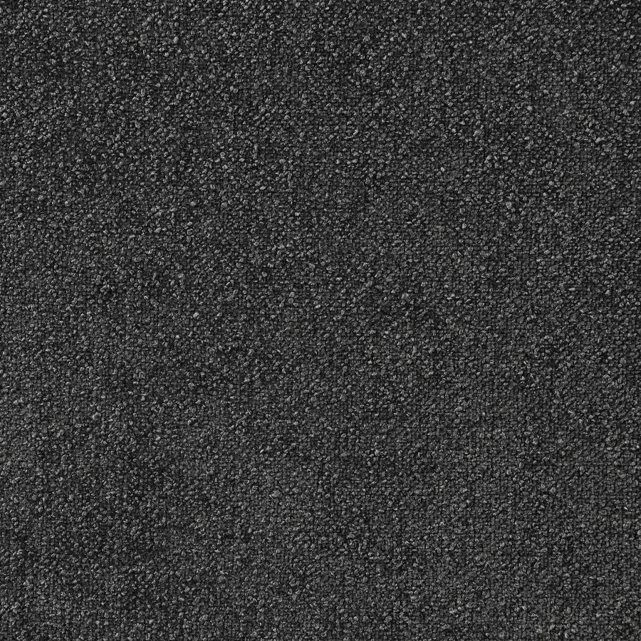 Sunny Square Upholstered Ottoman Dark Charcoal