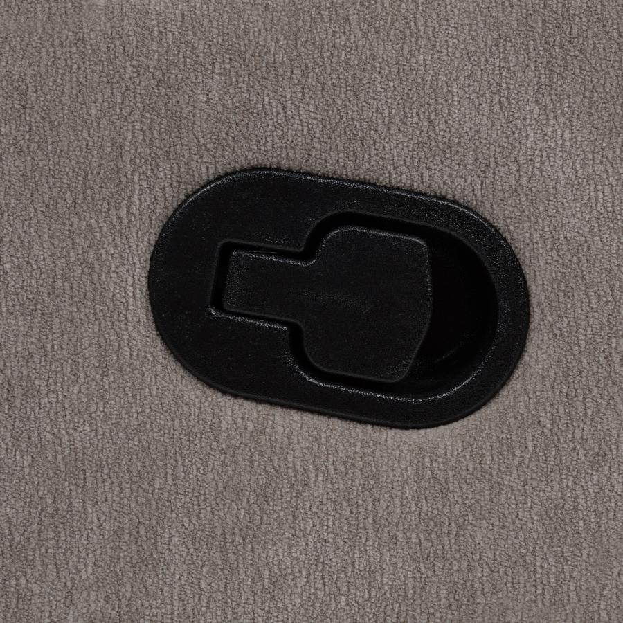 Hamilton Chenille Manual Reclining Loveseat Sand