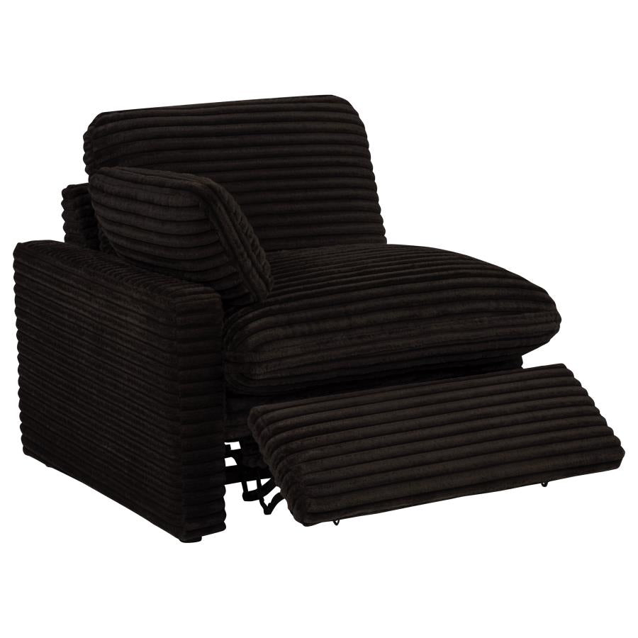 Collins Modular LAF Power Recliner Chocolate Brown