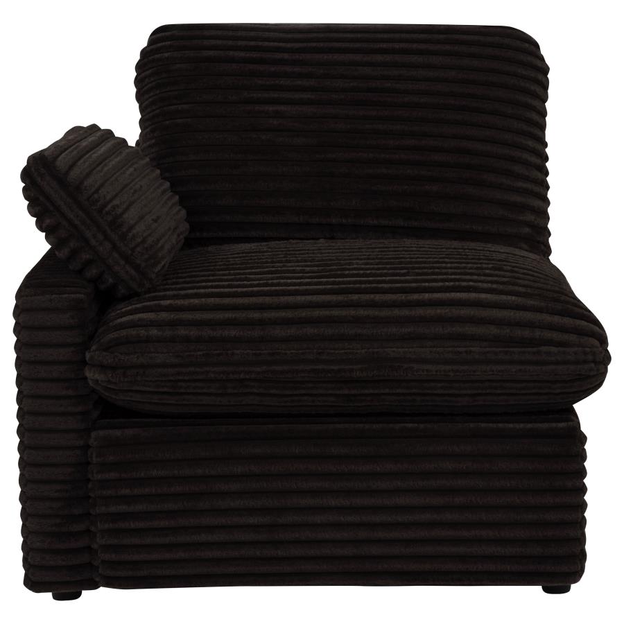 Collins Modular LAF Power Recliner Chocolate Brown