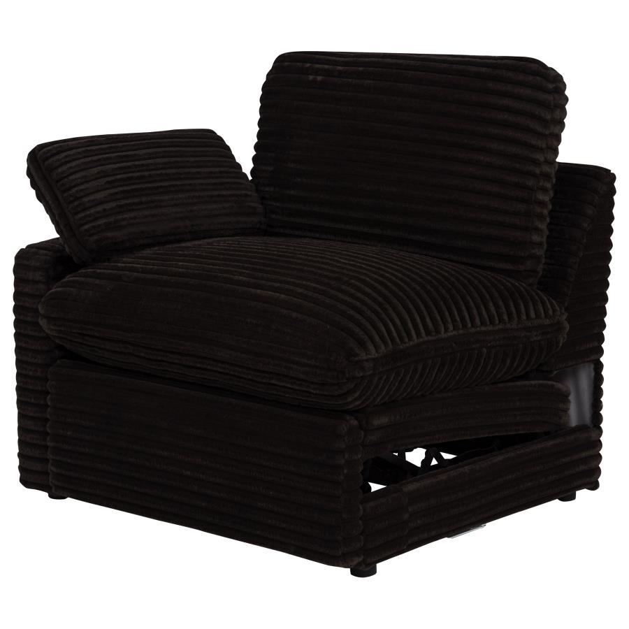 Collins Modular LAF Power Recliner Chocolate Brown