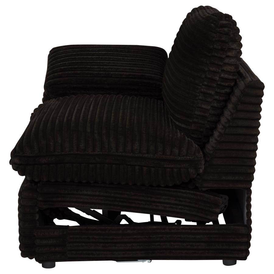 Collins Modular LAF Power Recliner Chocolate Brown