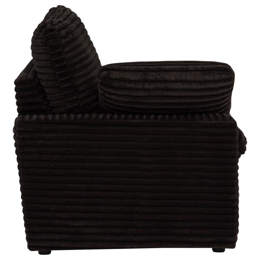 Collins Modular LAF Power Recliner Chocolate Brown