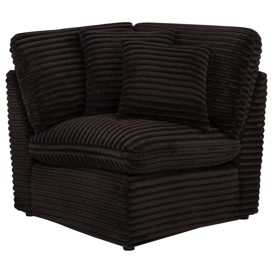 Collins 5-piece Modular Power Reclining Sectional Chocolate Brown