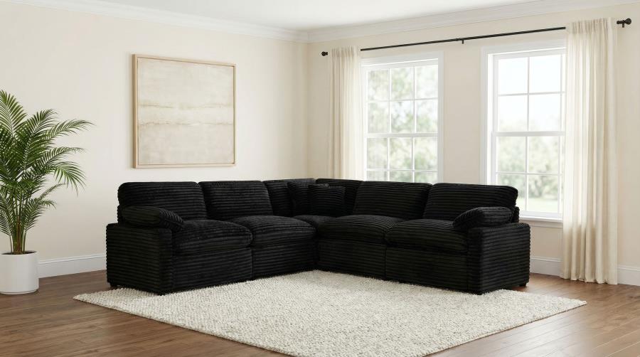 Collins Modular LAF Power Recliner Black