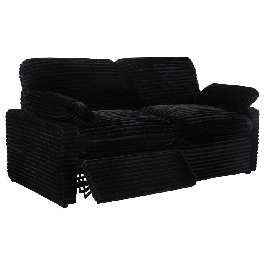 Collins Modular Power Loveseat Black