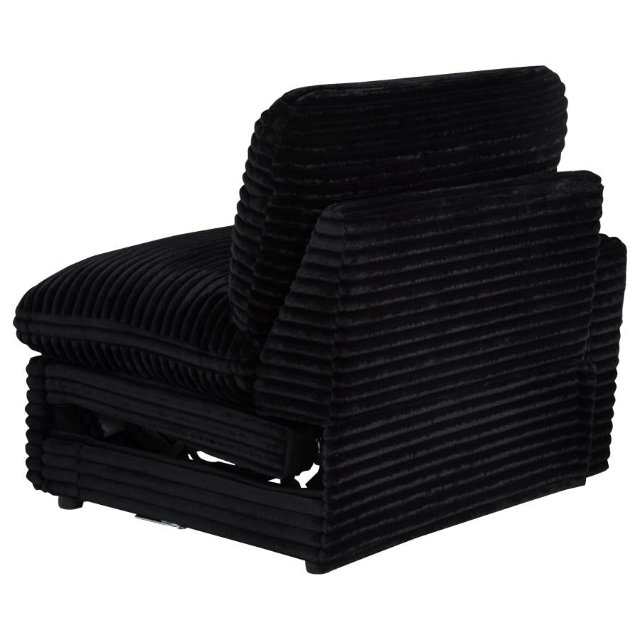 Collins Modular Power Loveseat Black