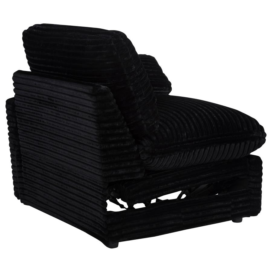 Collins Modular Power Loveseat Black