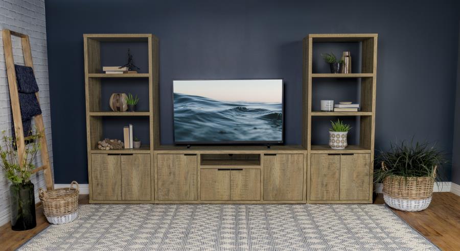 Tabby 3-Piece Entertainment Center for a TV up to 65 Inches Mango