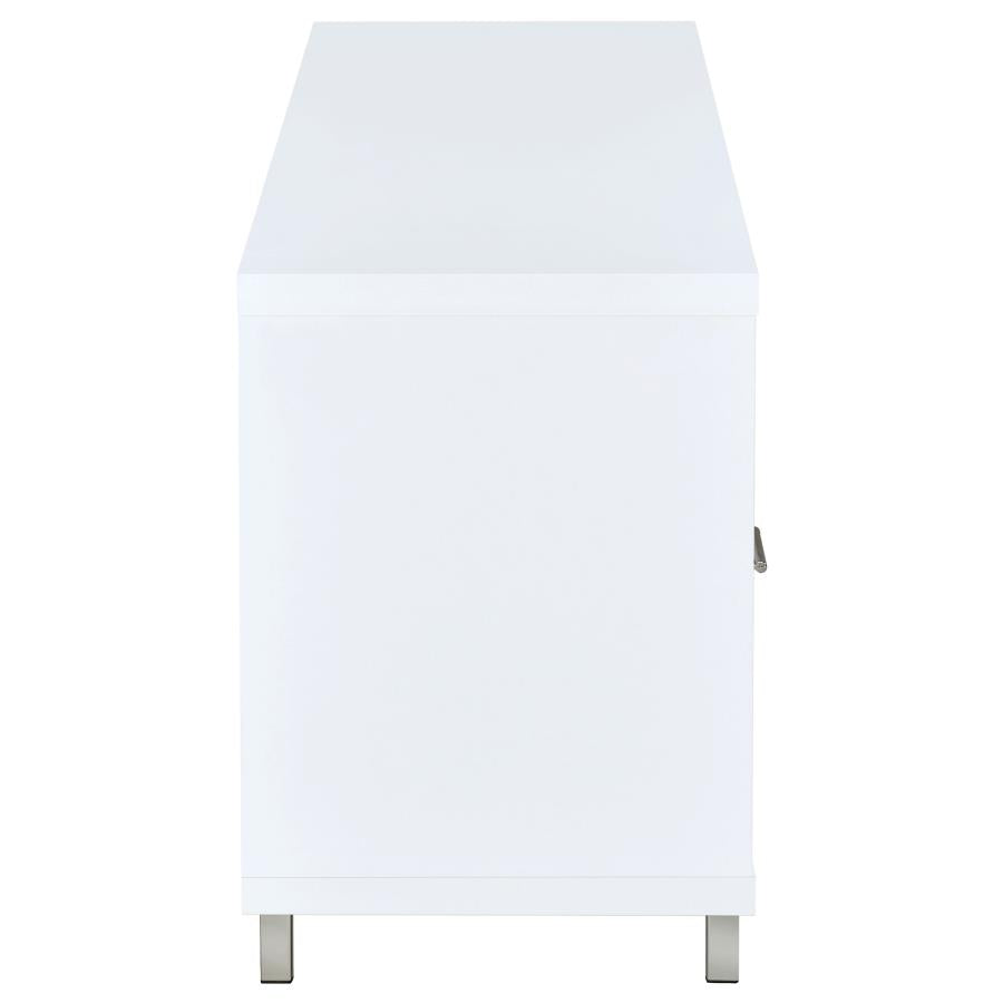 Casey 2-drawer Engineered Wood 60-inch TV Stand White