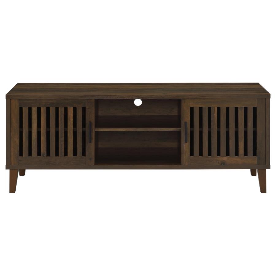 Sedona 2-door Engineered Wood 60-inch TV Stand Dark Pine