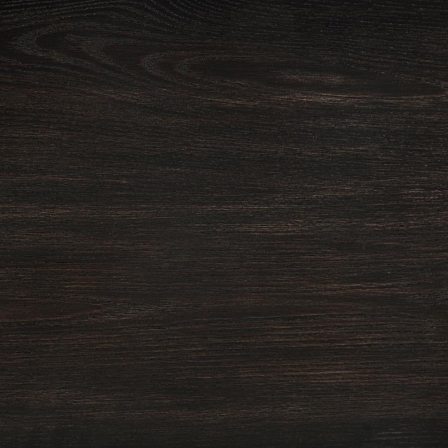 Leandro 2-drawer Wood Cocktail Coffee Table Burnished Black