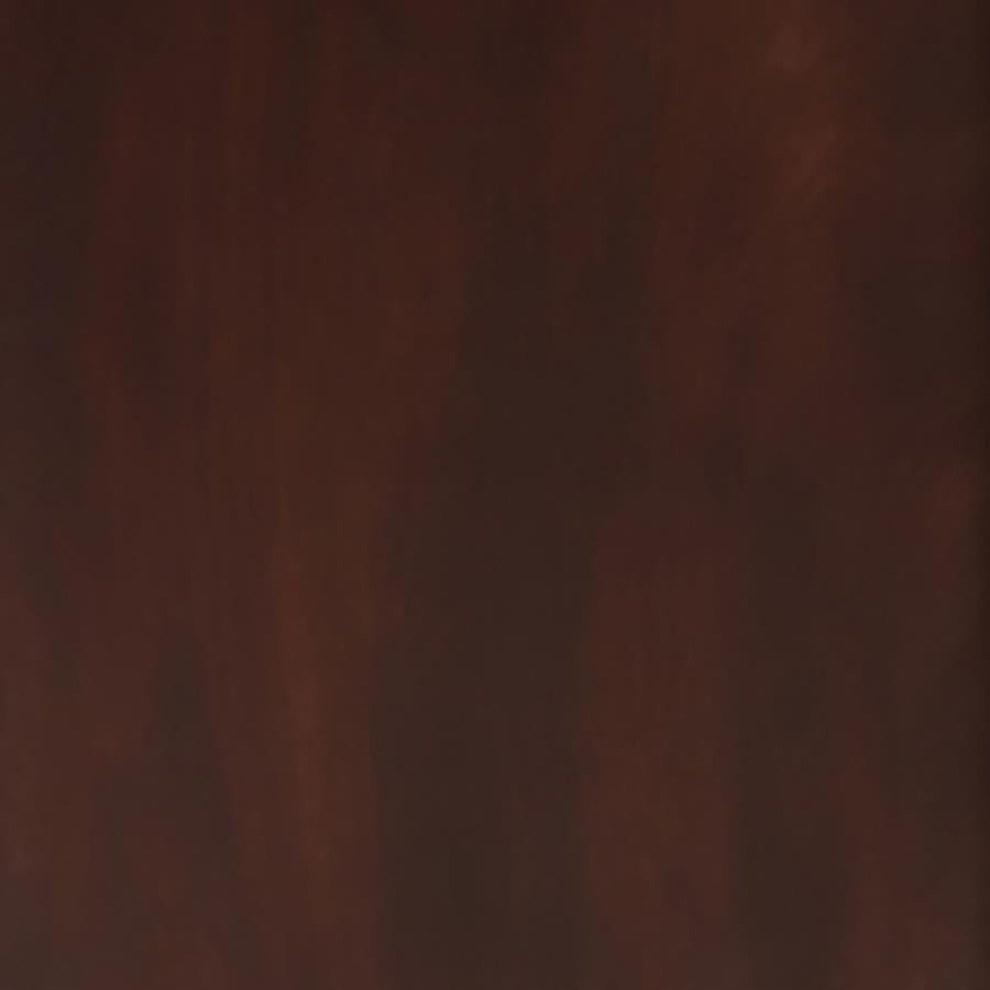 Jenna 35-inch Round Marble Top Cocktail Coffee Table Brown
