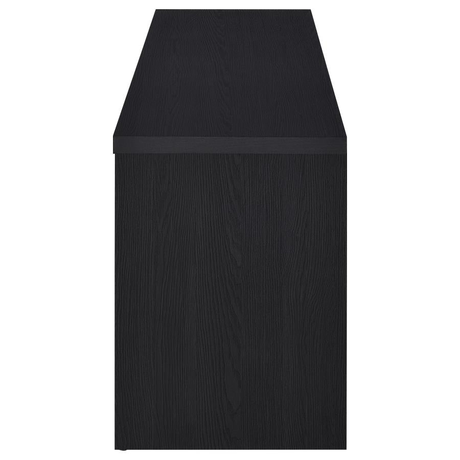 Winfield 78-inch 2-door TV Stand Media Console Black
