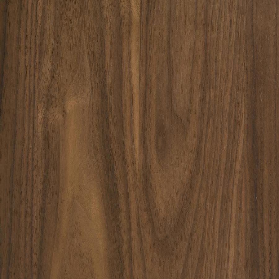 Bradley Round SmartTop End Side Table Smokey Grey and Dark Brown
