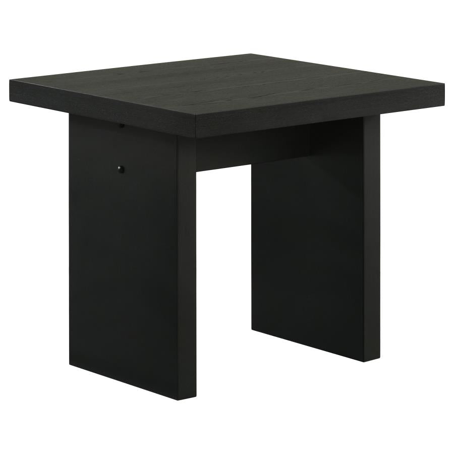 Decker 2-piece Coffee and End Table Set Black