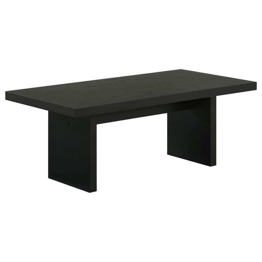 Decker 2-piece Coffee and End Table Set Black
