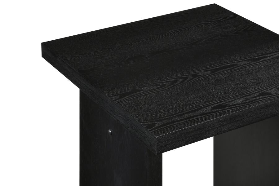 Decker 2-piece Coffee and End Table Set Black