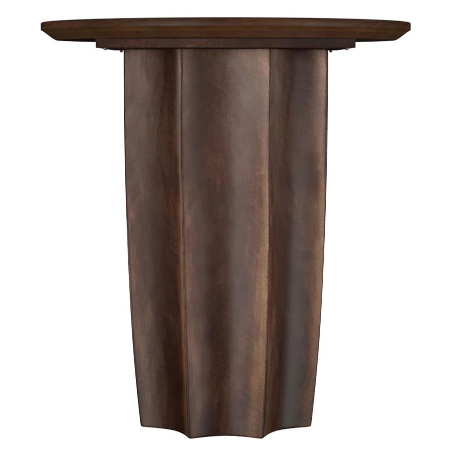 Cayenne 3-piece Solid Mango Wood Coffee Table Set Walnut