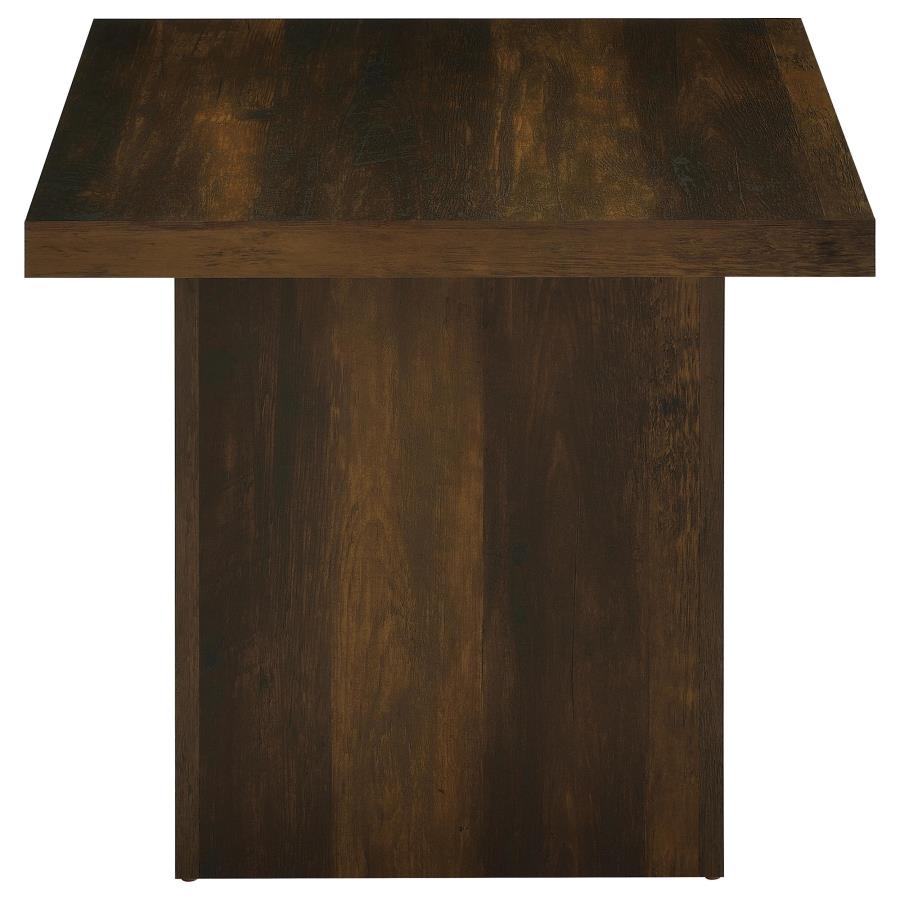 Devar 3-piece Square Coffee and End Table Set Dark Pine