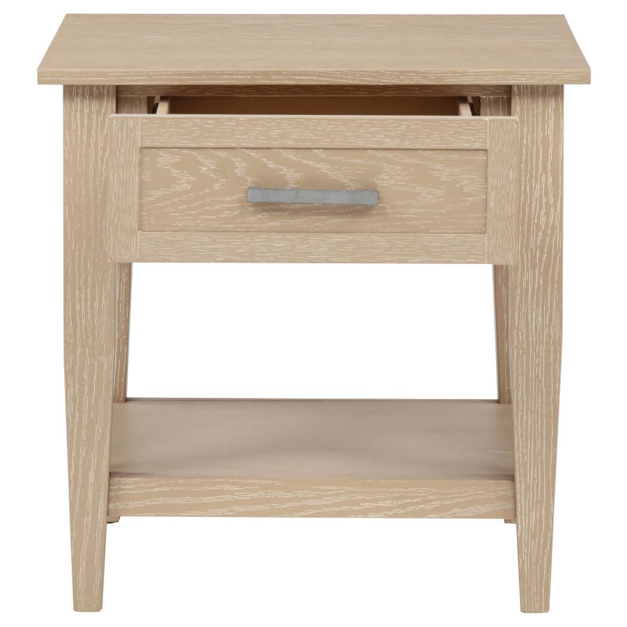 Lindenton 1-drawer Wood Occasional Side End Table Blonde