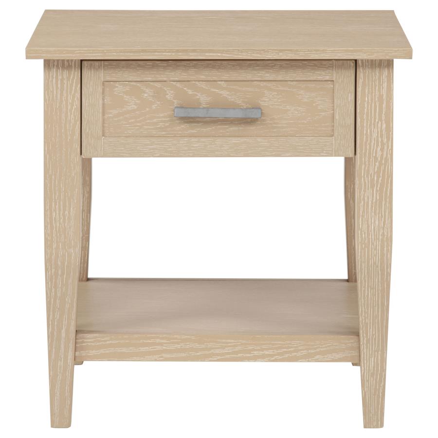 Lindenton 3-piece Wood Lift-Top Coffee and End Table Set Blonde