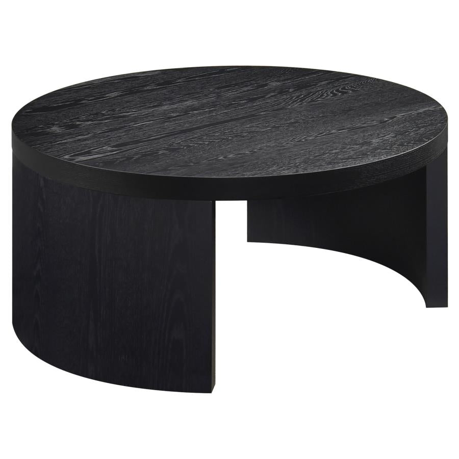 Sweeney 2-piece Coffee and End Occasional Table Set Black