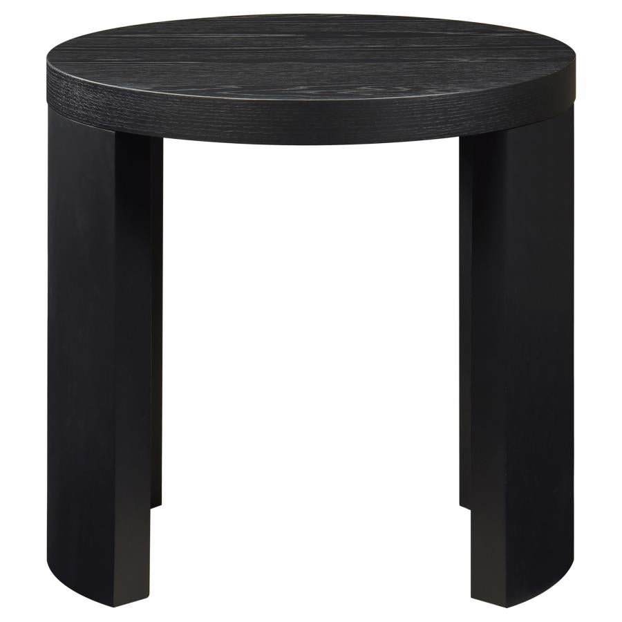 Sweeney 3-piece Coffee and End Occasional Table Set Black