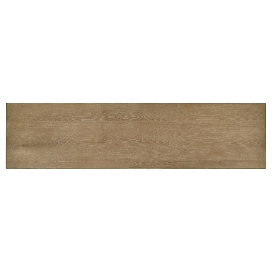 Adina 70-inch TV Stand Media Console Distressed Light Brown