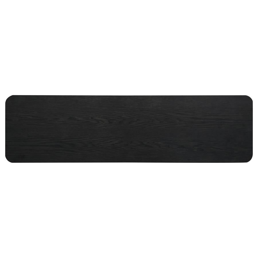 Marcelo Sofa Console Table with 2 Drawers and Shelf Coffee