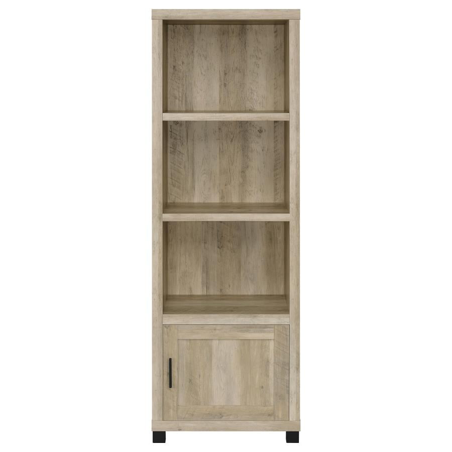 Sachin 3-piece 79-inch TV Entertainment Center Antique Pine