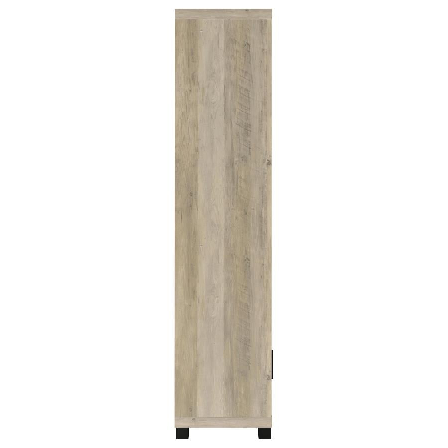 Sachin 3-piece 79-inch TV Entertainment Center Antique Pine