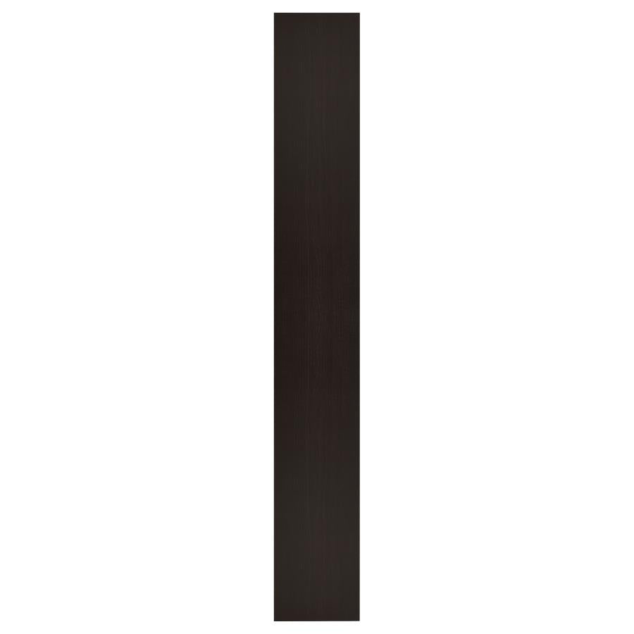 Eliam 71-inch 8-shelf Bookcase Cappuccino