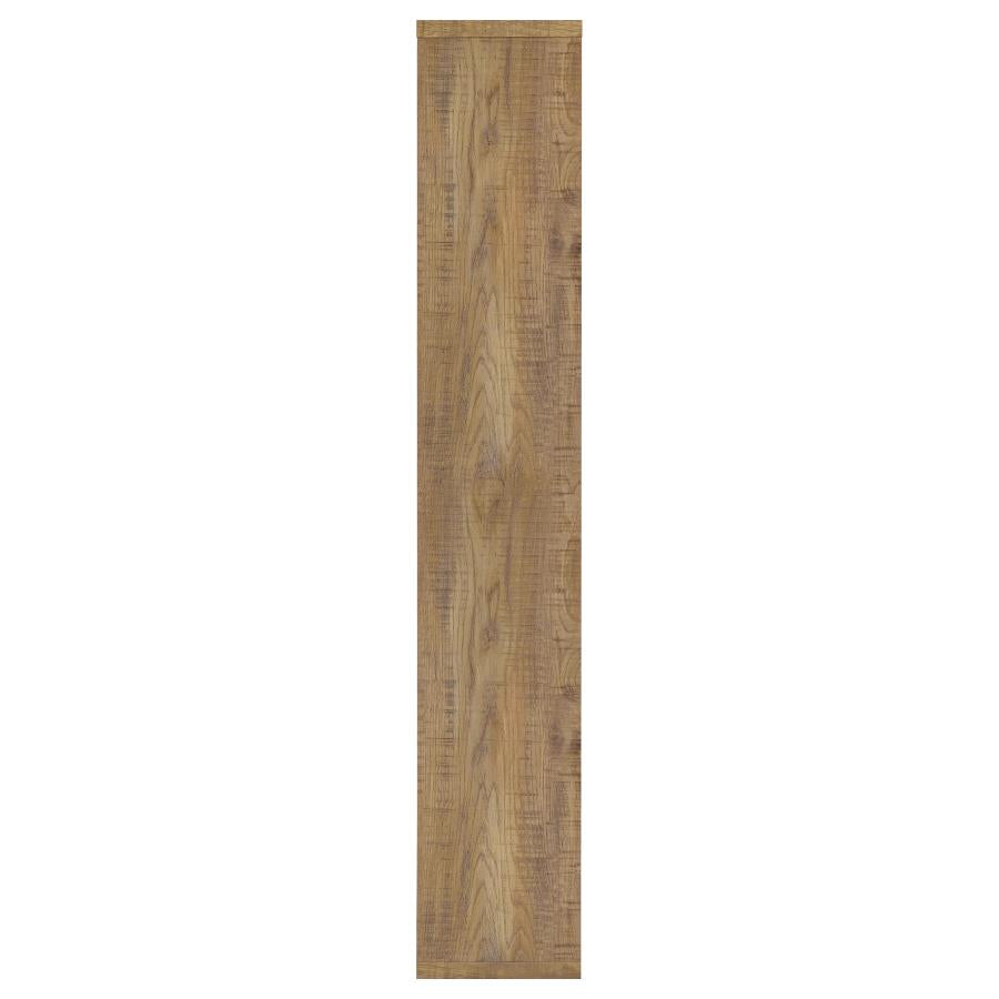 Theo 71-inch 6-shelf Bookshelf Mango