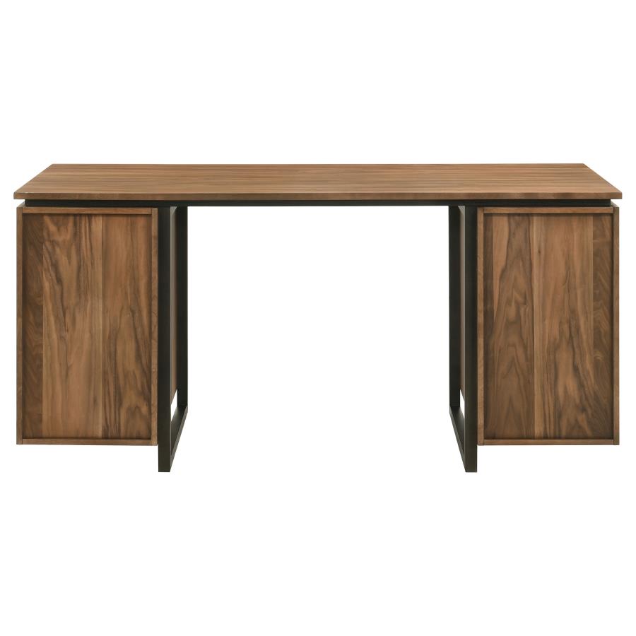 Berhalter 6-Drawer Double Pedestal File Computer Desk